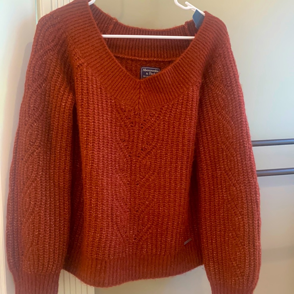 Abercrombie super soft and fuzzy sweater